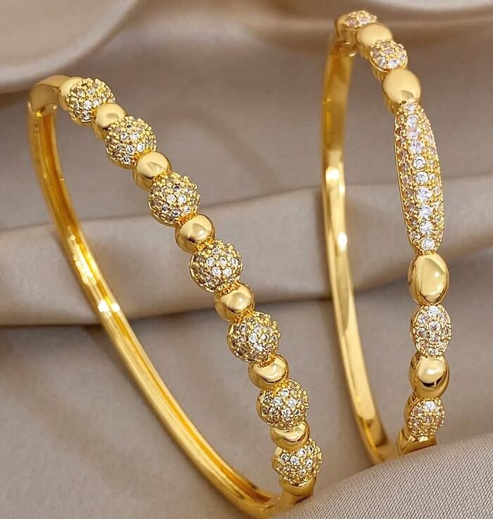 Boho Vacation Style Gold Bracelet Set