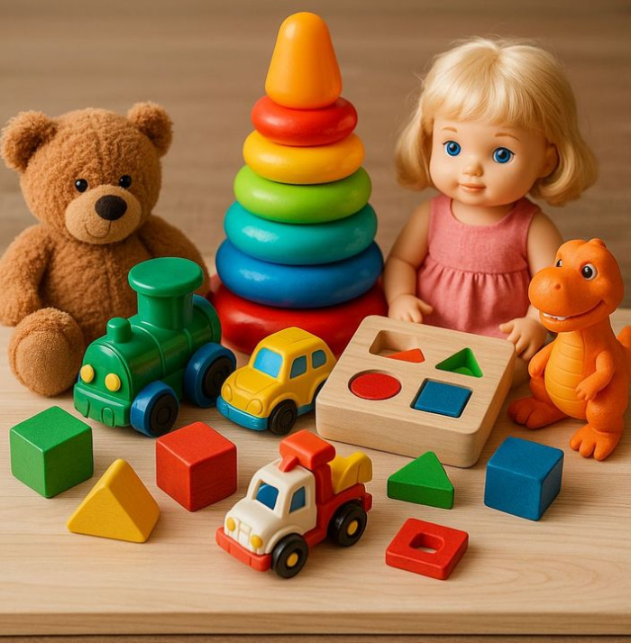 Discover colourful toys that inspire creativity